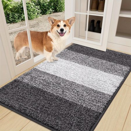 Smiry Dog Door Mat - Silicone, Non-Slip, Easy to Clean, Durable Pet Mat for Muddy Paws, Ideal for Entryway or Pet-Friendly Homes, Pet Door Mat